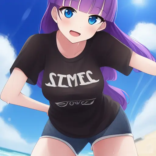 How to generate cute anime girl