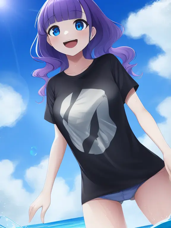 How to generate cute anime girl