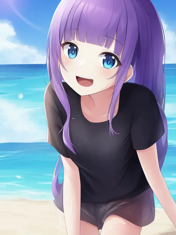 How to generate cute anime girl