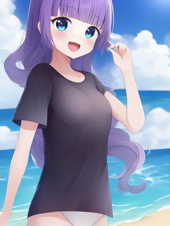 How to generate cute anime girl